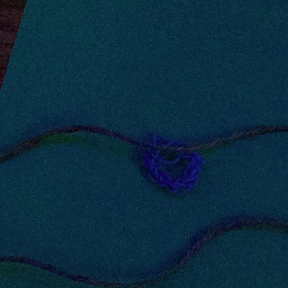 Blue bracelet